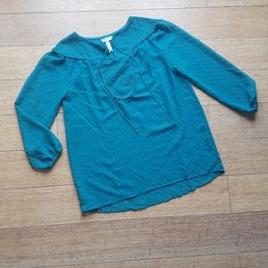 Matilda Jane Swiss Dot Peasant Top